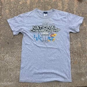 Gray National Championship Graphic Tee